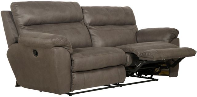 Catnapper® Atlas Charcoal Reclining Sofa-1