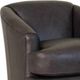 Smith Brothers Customizable 986 Leather Swivel Chair-1