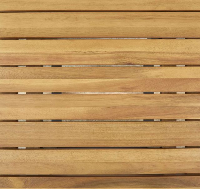 Signature Design by Ashley® Town Wood 3-Piece Brown/Black Outdoor Dining Table Set-3