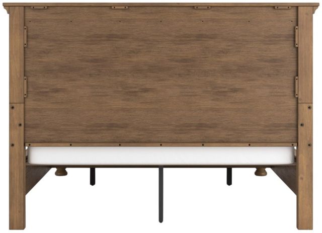 Signature Design by Ashley® Feddinger Medium Brown California King Storage Panel Bed-4