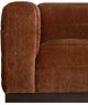 Armen Living Brea Brown Fabric Sofa-5