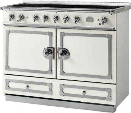 La Cornue CornuFé 110 43" Pure White Pro Style Induction Range-1