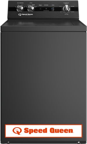 Speed Queen® TR7 3.2 Cu. Ft. Matte Black Agitator Top Load Washer