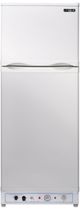 Unique® Appliances 8.0 Cu. Ft. White Counter Depth Freestanding Liquid Propane Top Freezer Refrigerator-0