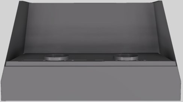 Vent-A-Hood® Designer Series 54" Gunsmoke Wall Mounted Range Hood-2