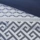 Olliix by Madison Park Bennett 7 Piece Navy California King Jacquard Comforter Set-4