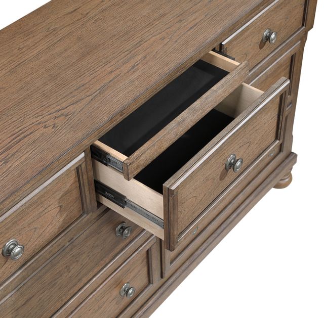 Homelegance® Bethel Antique Brown Dresser-3