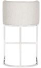 Vanguard® Furniture Vanguard Index Porcelain/Polished Nickel Bar Stool-2