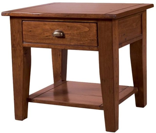 LH Home Irish Coast African Dusk Side Table-0