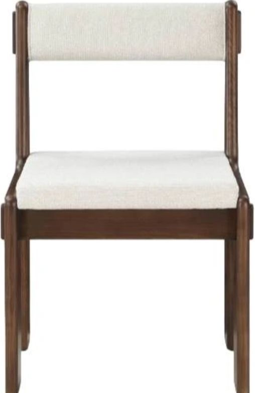 Moe's Home Collection Ashby 2-Piece Beige Dining Side Chair Set-1