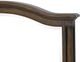 Mazin Furniture Rachelle Weathered Pecan Mirror-1