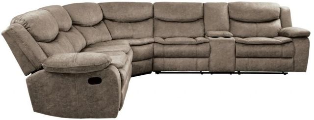 Homelegance® Bastrop 3-Piece Brown Manual Reclining Sectional -2