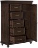 Homelegance® Cardano Driftwood Charcoal Wardrobe Chest-3