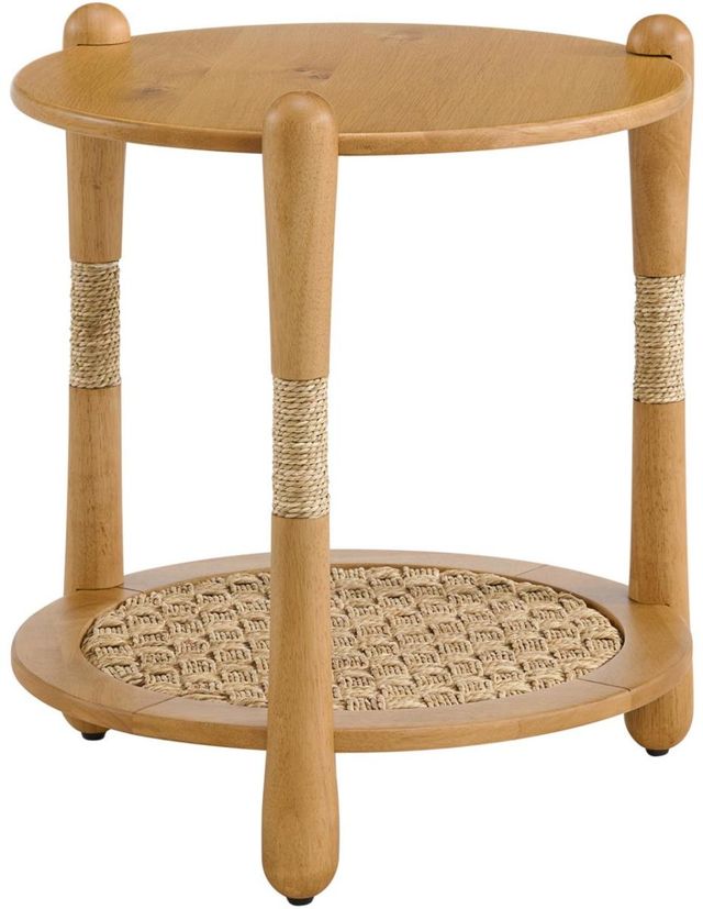 Martin Svensson Seagrass & Wood Natural End Table-0