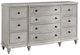 Legends Home Delilah Antique White Dresser-0