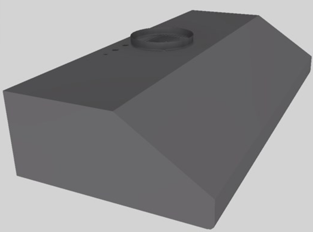 Vent-A-Hood® 42" Gunsmoke Under Cabinet Range Hood-3
