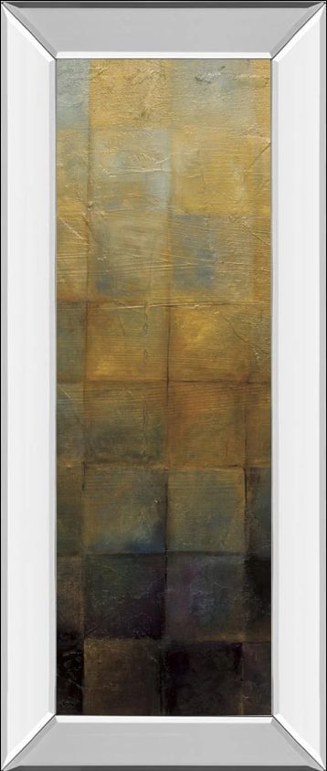 Classy Art Modra II by Pasion Mirror Framed Wall Art-0