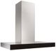 Best® Ispira 30" Stainless Steel with Black Glass Wall Mounted Range Hood-0