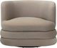 TOV Furniture Astor Taupe Swivel Hotel Lounge Chair-3