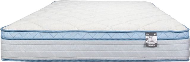 Springwall® Comfort Pockets® Belledune 10.5" Wrapped Coil Medium Euro Top Twin Mattress in a Box-2