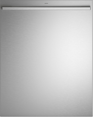 Front view of the Monogram Minimalist 24" Stainless Steel Built In Dishwasher