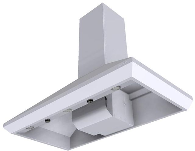 Vent-A-Hood® 42" White Euro Style Wall Mounted Range Hood-3