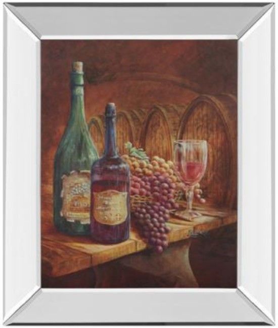 Classy Living Vintage Wine IV Wall Art-0