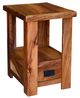 Horizon Home® Nairobi Brown Side Table-0