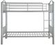 ACME Furniture Cayelynn Silver Twin Over Twin Bunk Bed-3