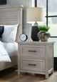 John Thomas Furniture® Sanibel Macchiato 2-Drawer Nightstand-1
