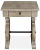 Magnussen Home® Tinley Park Dovetail Grey End Table-1