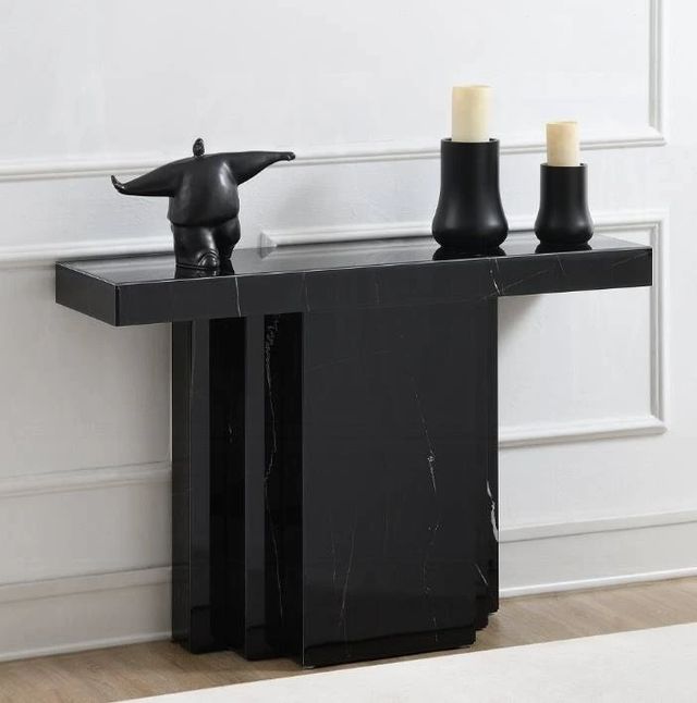 ACME Furniture Drisana Black Console Table-1