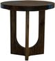 International Furniture Direct Zaphiro Brown End Table-0