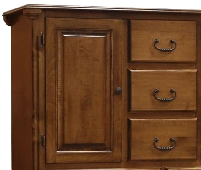 Wolfcraft Furniture Stonehaven Brown Clothing Coffer-2