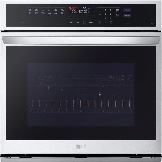 Clearance LG 30” PrintProof® Stainless Steel Built In Single Electric Wall Oven-0