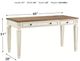 Signature Design by Ashley® Realyn Two-Tone Office Lift Top Desk-2