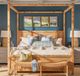 Universal Explore Home™ Weekender Coastal Living Home Chatham Natural Queen Poster Bed-1