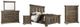 Signature Design by Ashley® Wyndahl 4-Piece Brown King Panel Bed Set-0