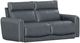 Catnapper® Nico Silver/Twilight Power Headrest Reclining Sofa-0