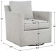 Uttermost® Tisdell Cream Swivel/Glider Chair-3