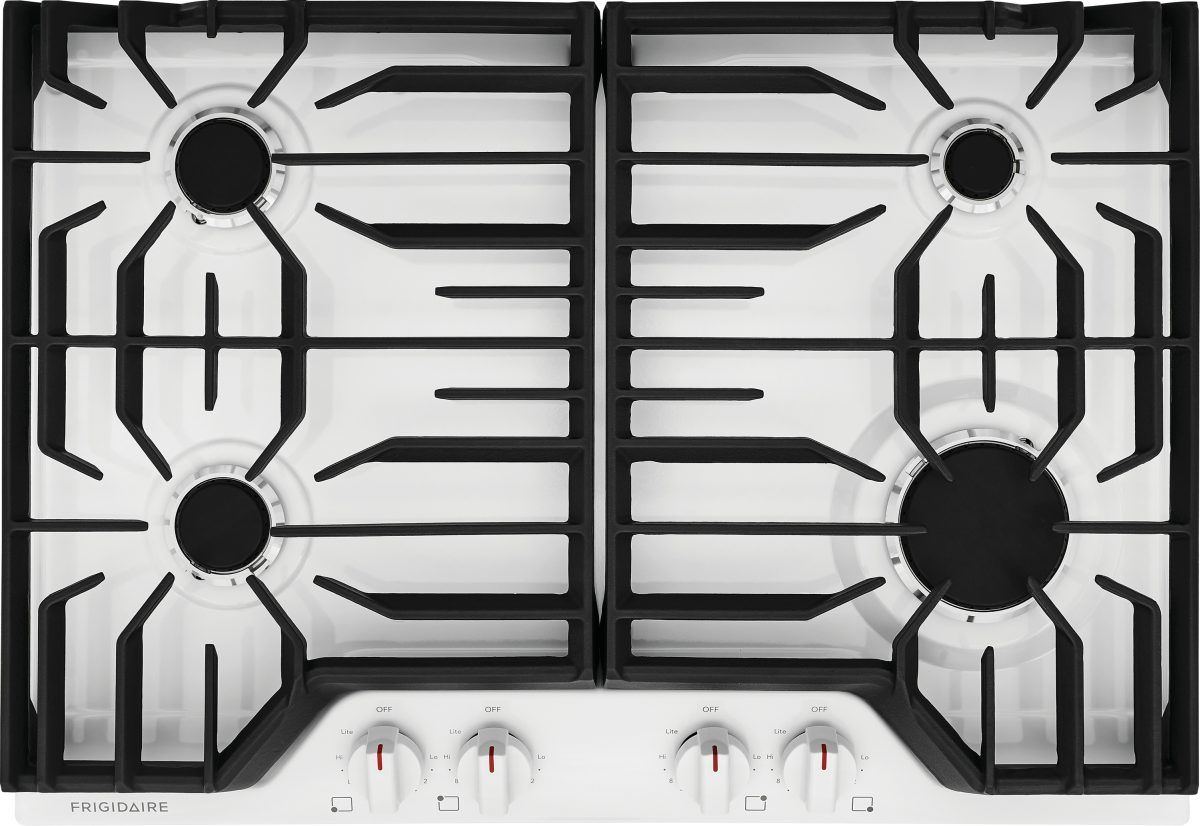 Frigidaire® 30" White Gas Cooktop