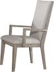 ACME Furniture Rocky Beige/Gray Oak Arm Chair-1