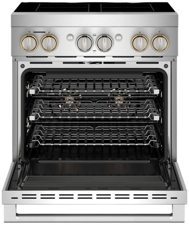JennAir® Rise 30" Stainless Steel Pro Style Induction Range -1