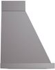 Ilve® Nostalgie II Noblesse 48" Graphite Matte Wall Mounted Range Hood with Chrome Trim-2