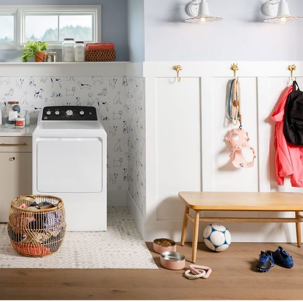 GE White Laundry Pair
