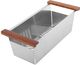 ZLINE Garmisch 45" Stainless Steel Undermount Single Bowl Kitchen Sink with Bottom Grid and Accessories-5