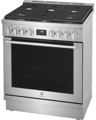 Electrolux 30" Stainless Steel Dual-Fuel Freestanding Range-7
