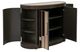 Bassett Mirror Serrano Bronze/Rustic Oak Hall Cabinet-2