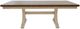 Mavin Customizable 42" x 60" Rectangular Plank Extendable Dining Table with 18" Leaf-1