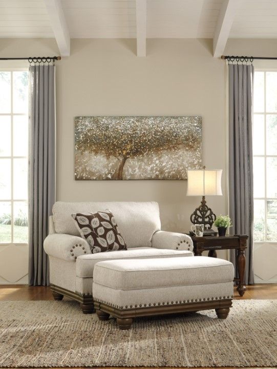 Signature Design by Ashley® Harleson 2-Piece Wheat Living Room Set-3
